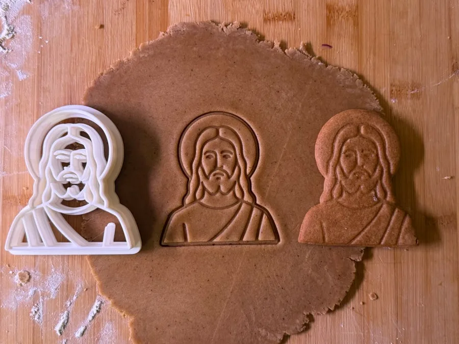 Jesus – pepperkakeform fra oslowerk
