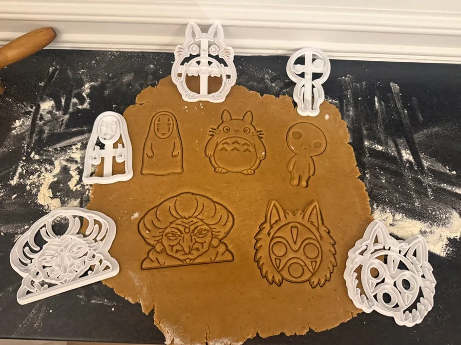 Studio Ghibli – pepperkakeformer fra oslowerk