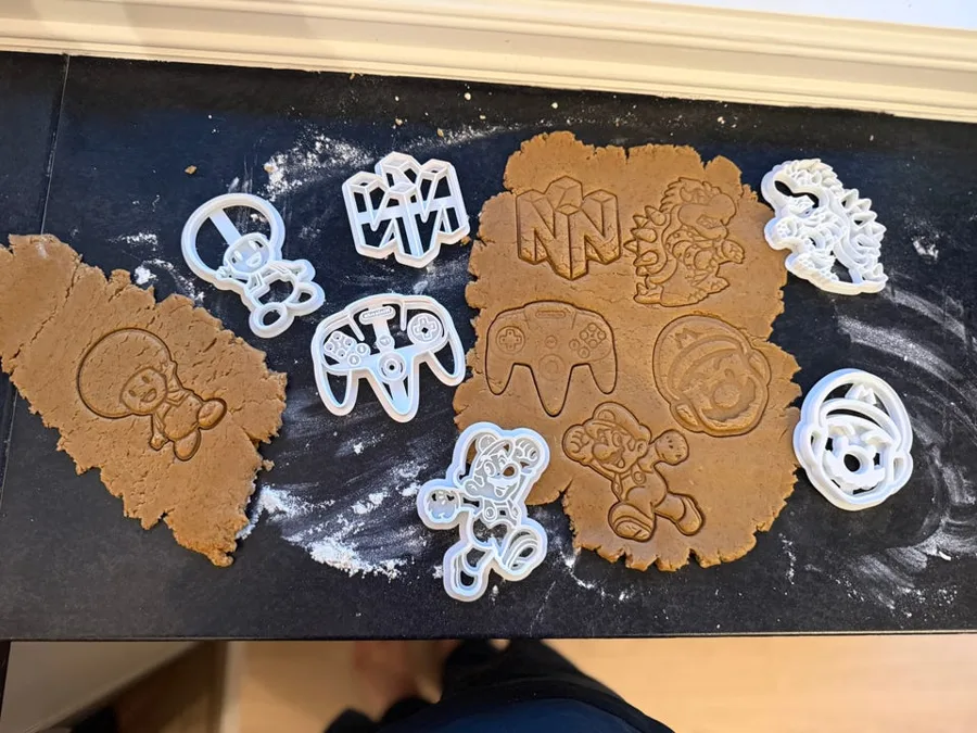 Nintendo – pepperkakeformer fra oslowerk